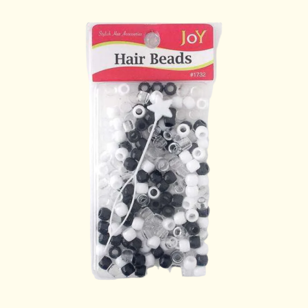 Rounded Hair Beads - Small