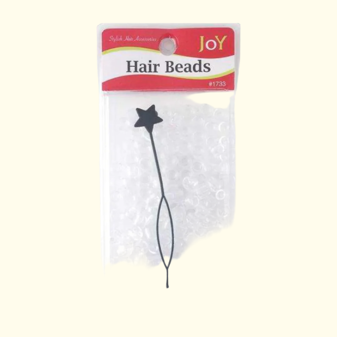 Rounded Hair Beads - Small
