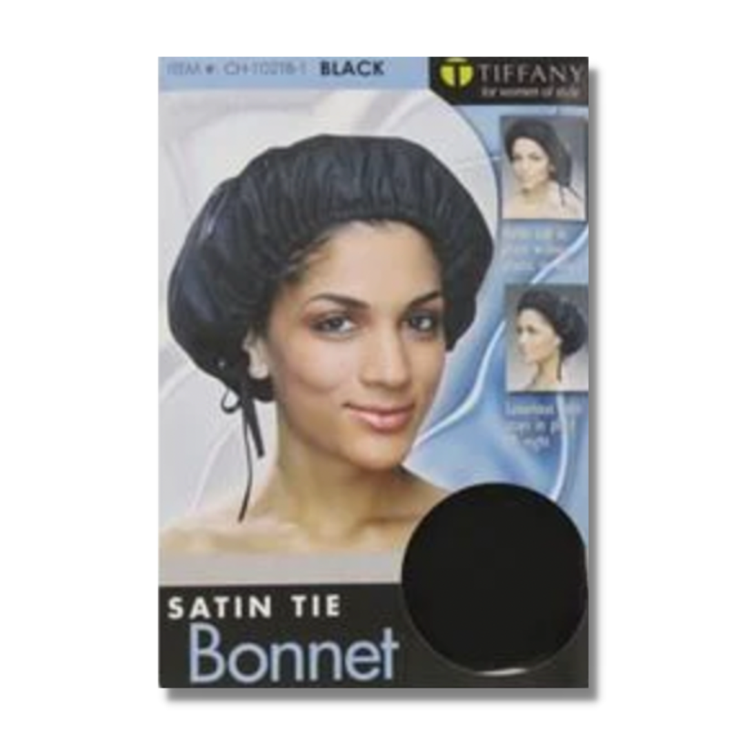 Satin Tie Bonnet