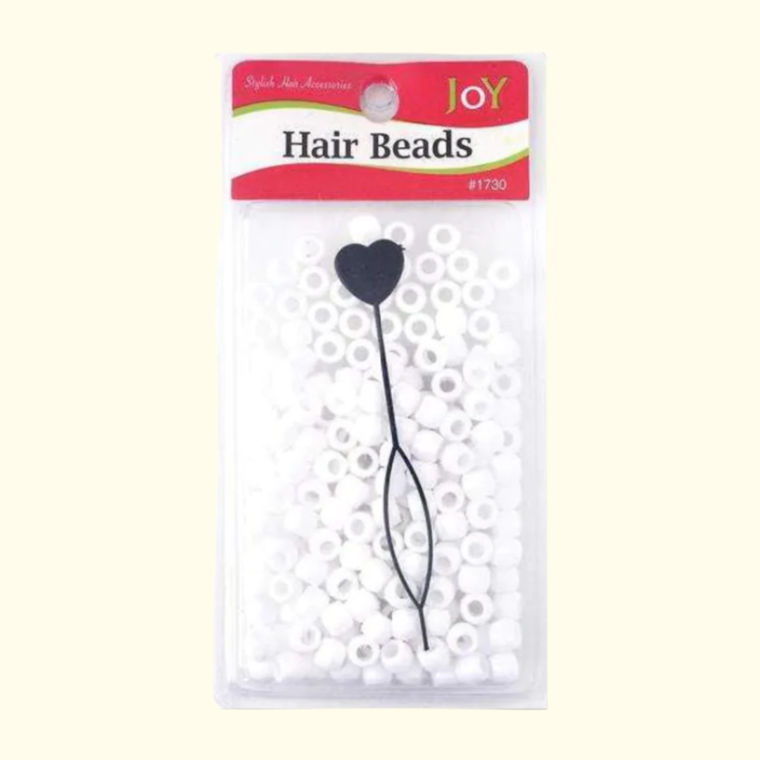 Rounded Hair Beads - Small
