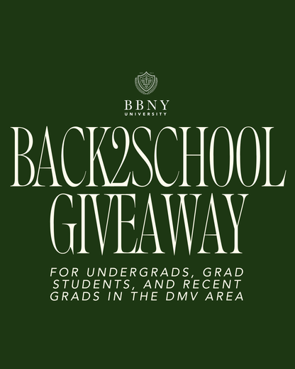 BBNY University's Back2School Giveaway