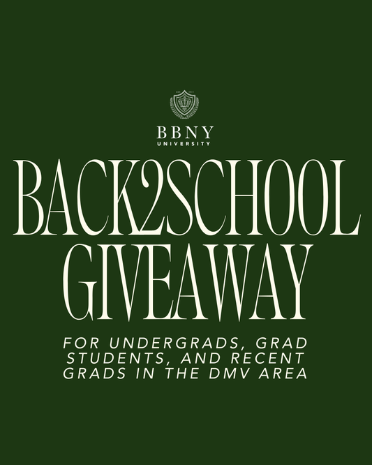 BBNY University's Back2School Giveaway