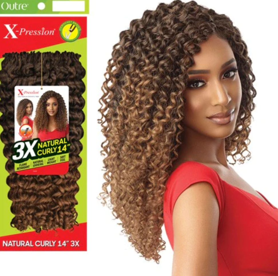 Outre X-pression 3X Natural Curly 14"