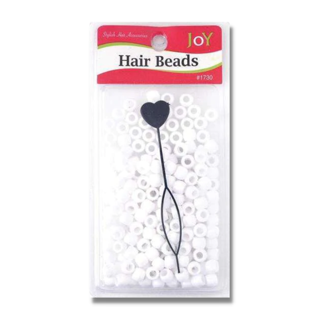 Rounded Hair Beads - Small