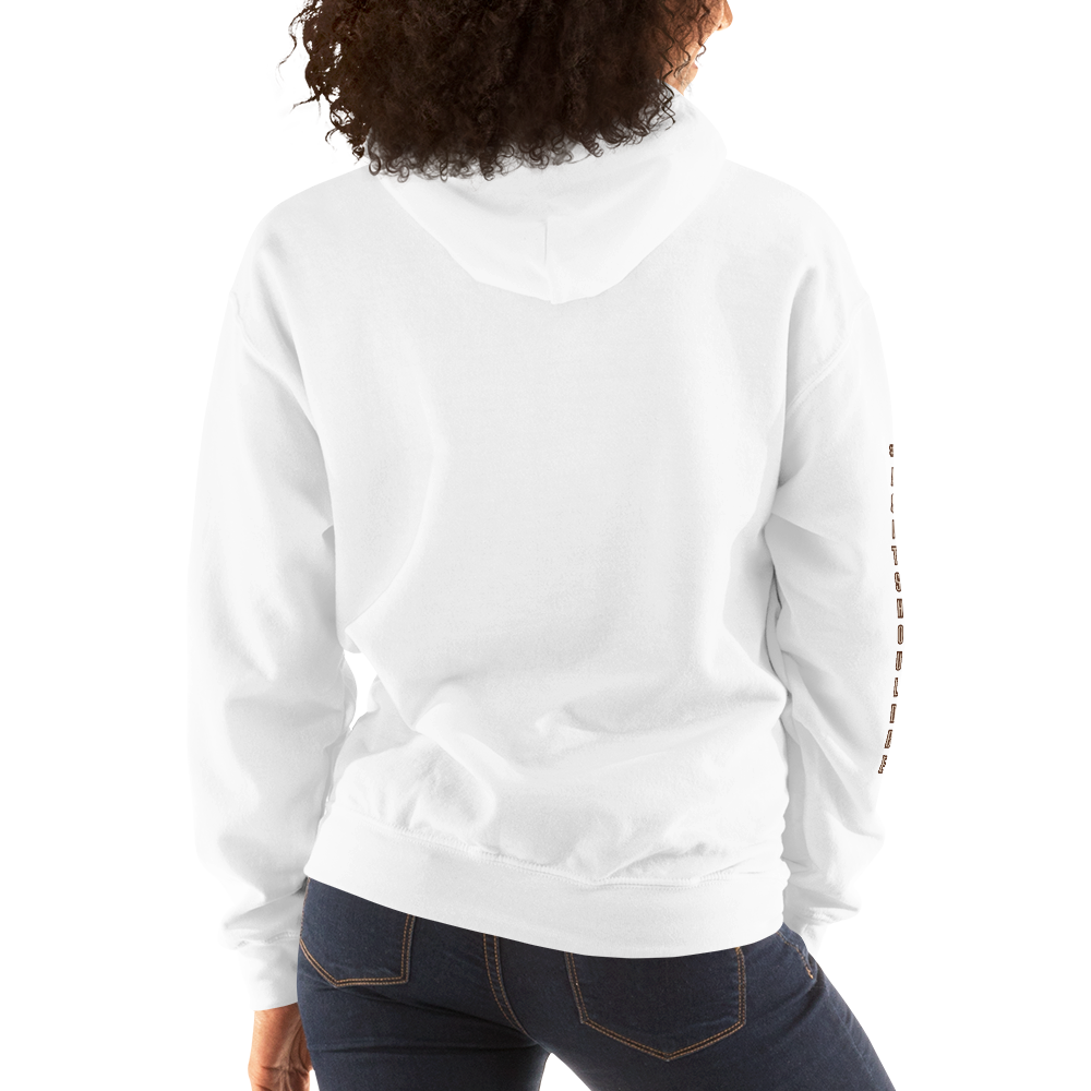 BBNY - Unisex Hoodie #ASITSHOULDBE on Right Sleeve
