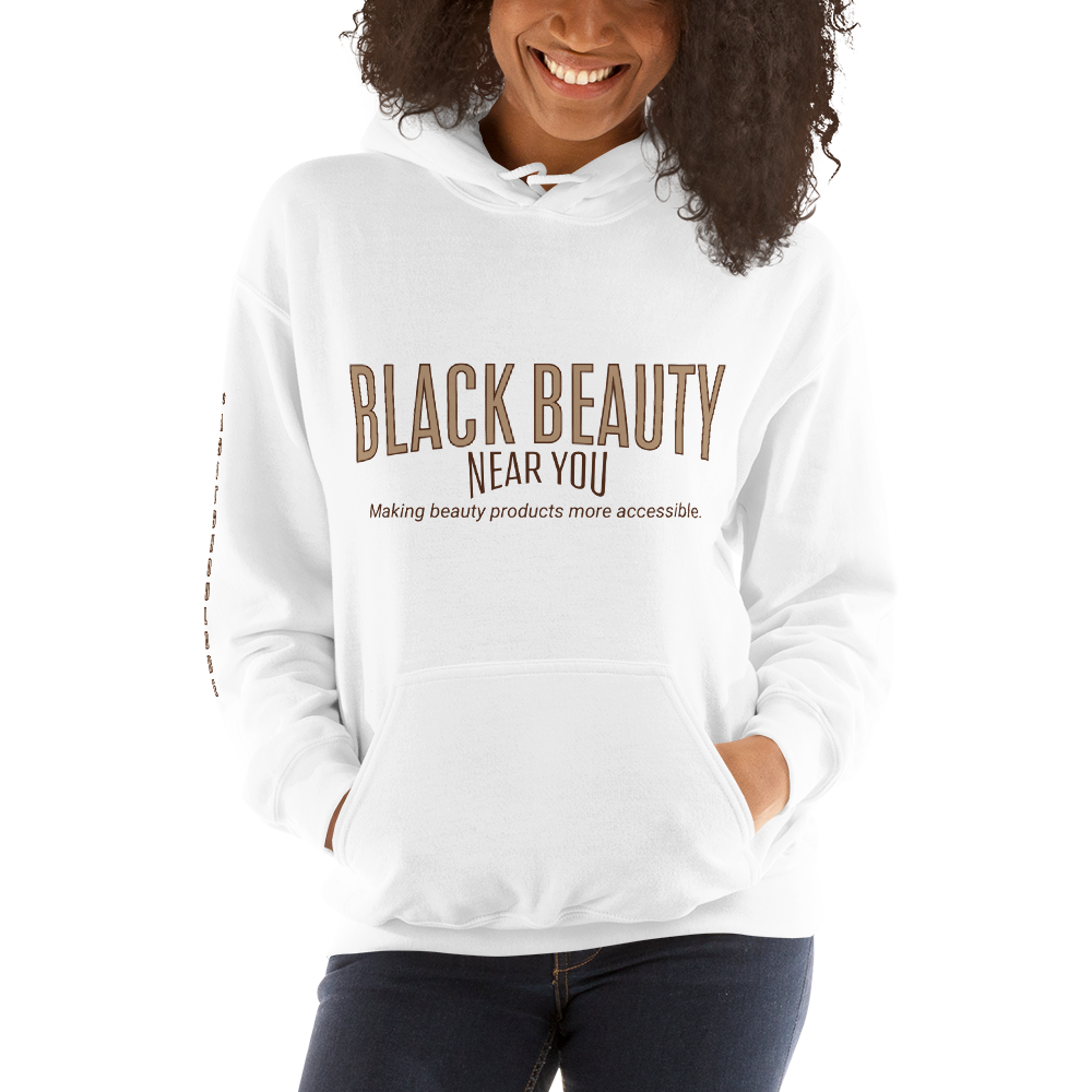 BBNY - Unisex Hoodie #ASITSHOULDBE on Right Sleeve