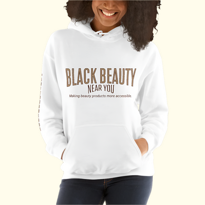 BBNY - Unisex Hoodie #ASITSHOULDBE on Right Sleeve